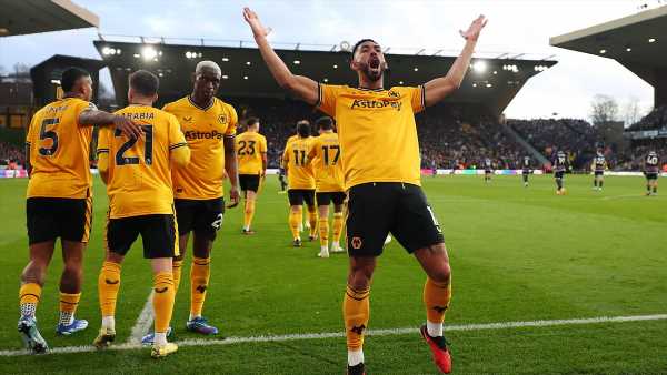 Wolves 1-1 Nottingham Forest: Cunha cancels out Toffolo's strike